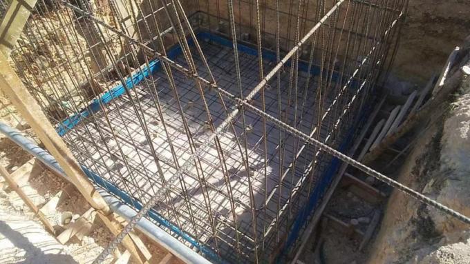 White Polyester Core Material 200mm Width PVC Water Stop Belt for Concrete Joint Sealing 9