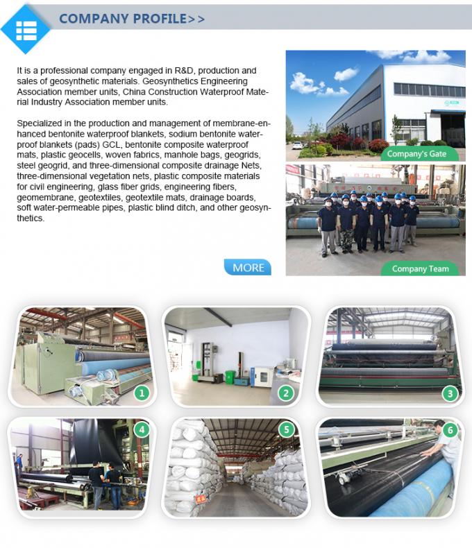 Bentonite Geotextile for Pond Liner Natural Sodium Bentonite Geosynthetical Clay Liner 19