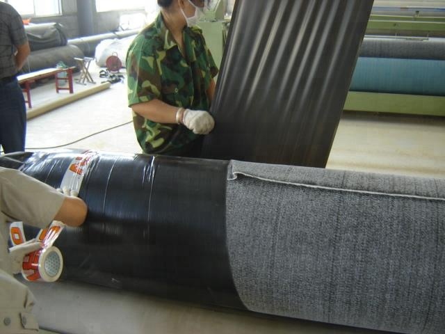 Earthwork Application 6m Width Geosynthetic Clay Liners with HDPE Liner and Bentonite 4