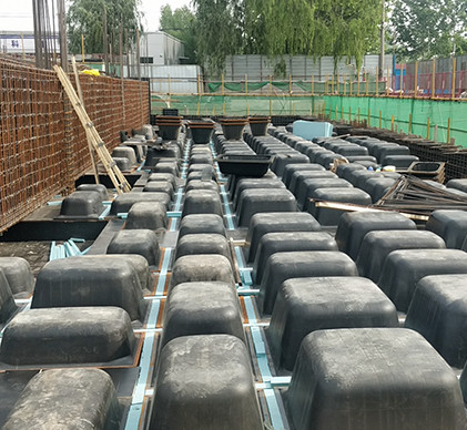 Building Membrane Construction Needs with Fireproof Polypropylene Ground Slab Molds 5