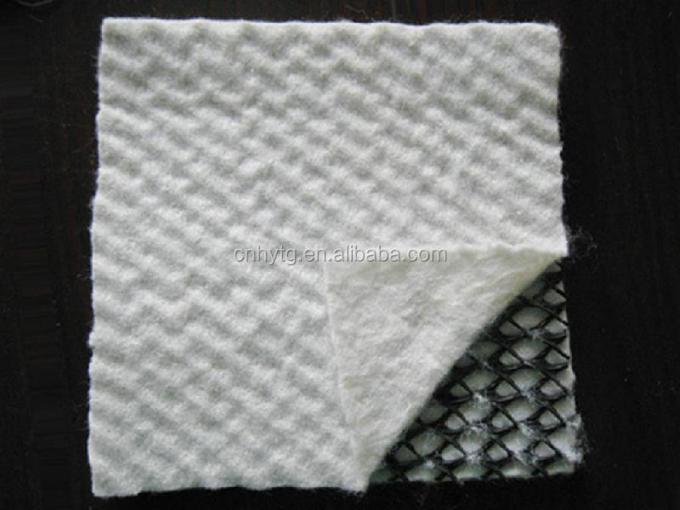 High Compressive Strength Polyethylene Geotextile and Geonet 3D Composite Drainage Net 4