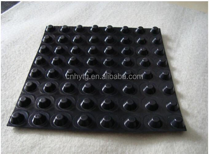 Onsite Training Included 8-30mm HDPE Dimpled Plastic Drainage Sheet for Waterproofing 3