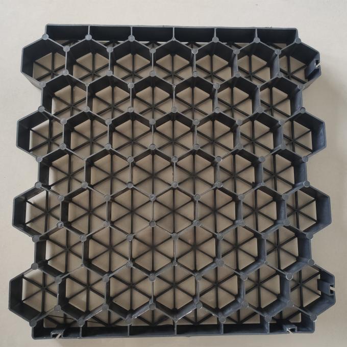 Vehicle and Pedestrian Traffic Stabilized with Plastic Grass Grid Core Landscape 3