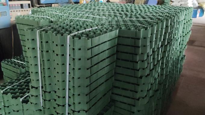 Vehicle and Pedestrian Traffic Stabilized with Plastic Grass Grid Core Landscape 11