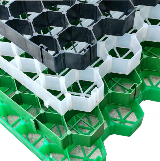 Landscape Turf Grass Paver 500*500*50MM HDPE Grass Grids Pavers with Modern Design 0