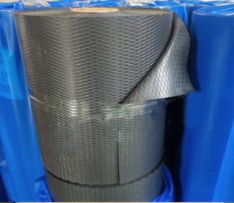 Black Embossed Polythene Damp Proof Course for Wall Hotel Construction Waterproof 1