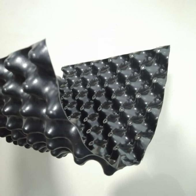 PE Core Material Concave Convex Water Storage and Drainage Board for Roof Construction 0