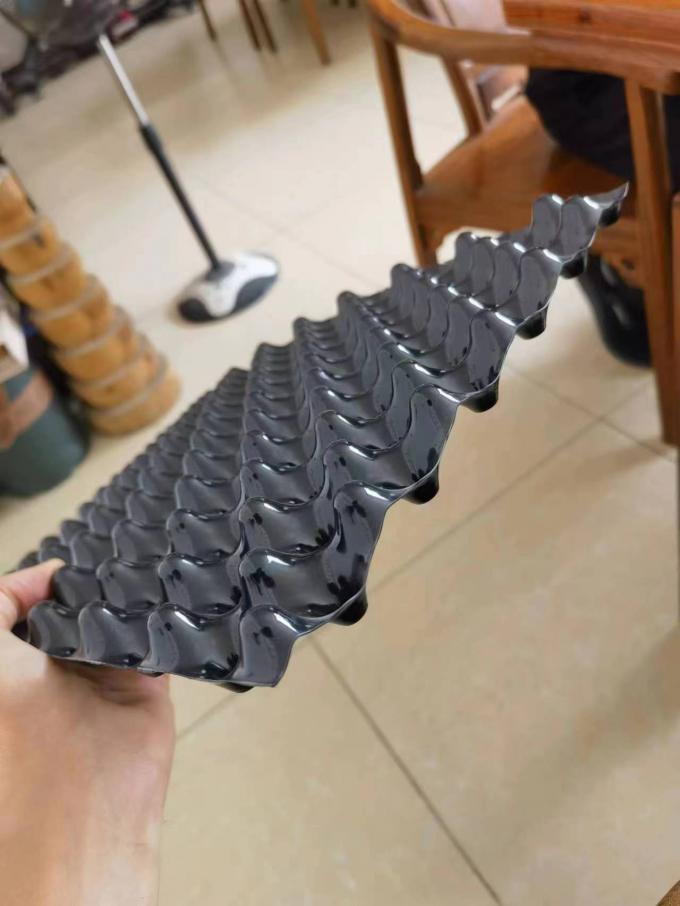 PE Core Material Concave Convex Water Storage and Drainage Board for Roof Construction 2
