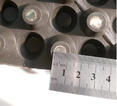 PE Core Material Concave Convex Water Storage and Drainage Board for Roof Construction 5