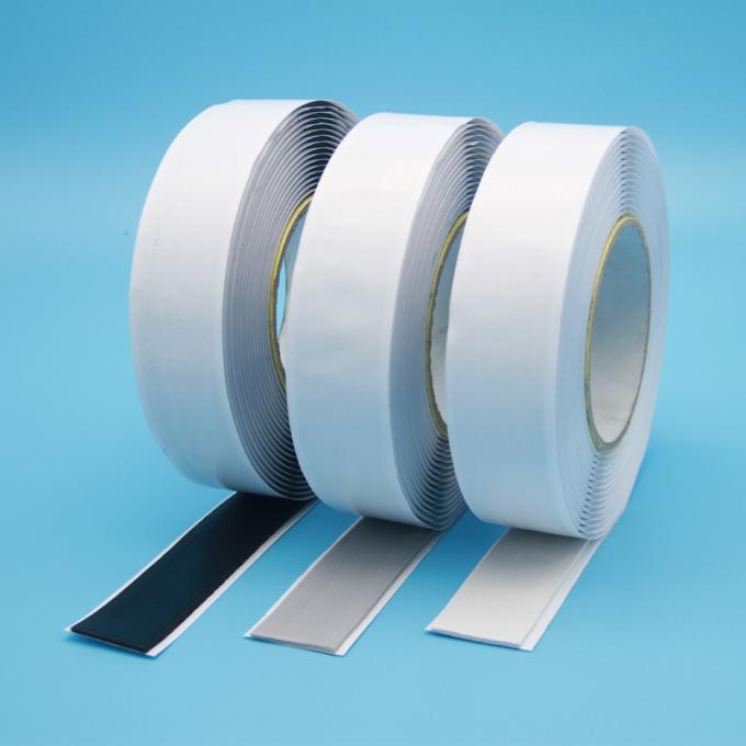 Waterproof Membrane Butyl Rubber Adhesive Tape with Nonwoven Geotextile Double Sided 1
