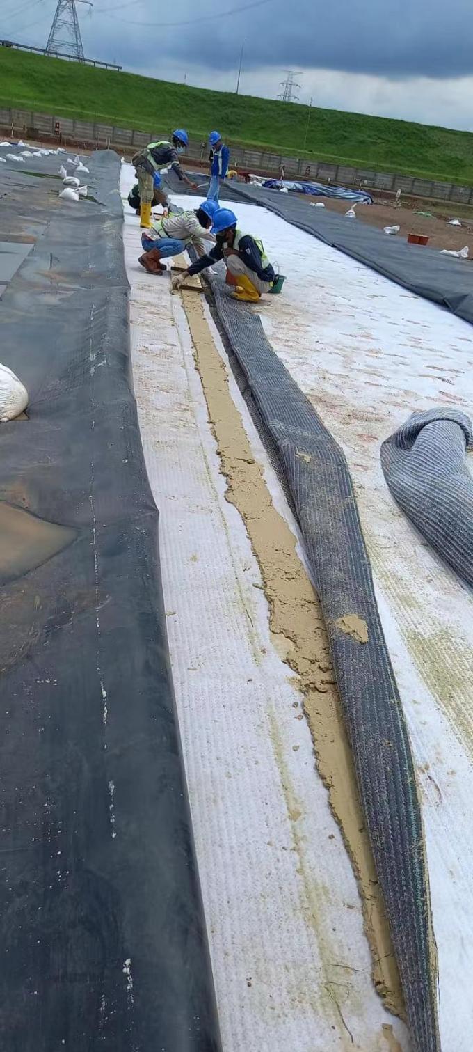 High Tensile Strength Bentonite Blanket for Waterproofing in Office Building Projects 21