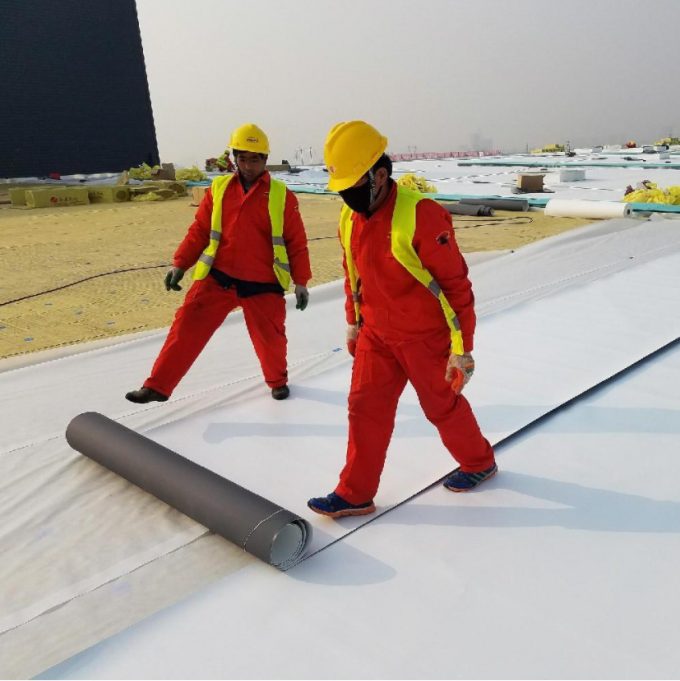 Waterproof TPO Film Material for Building Membrane in Hotel Construction Industry 4